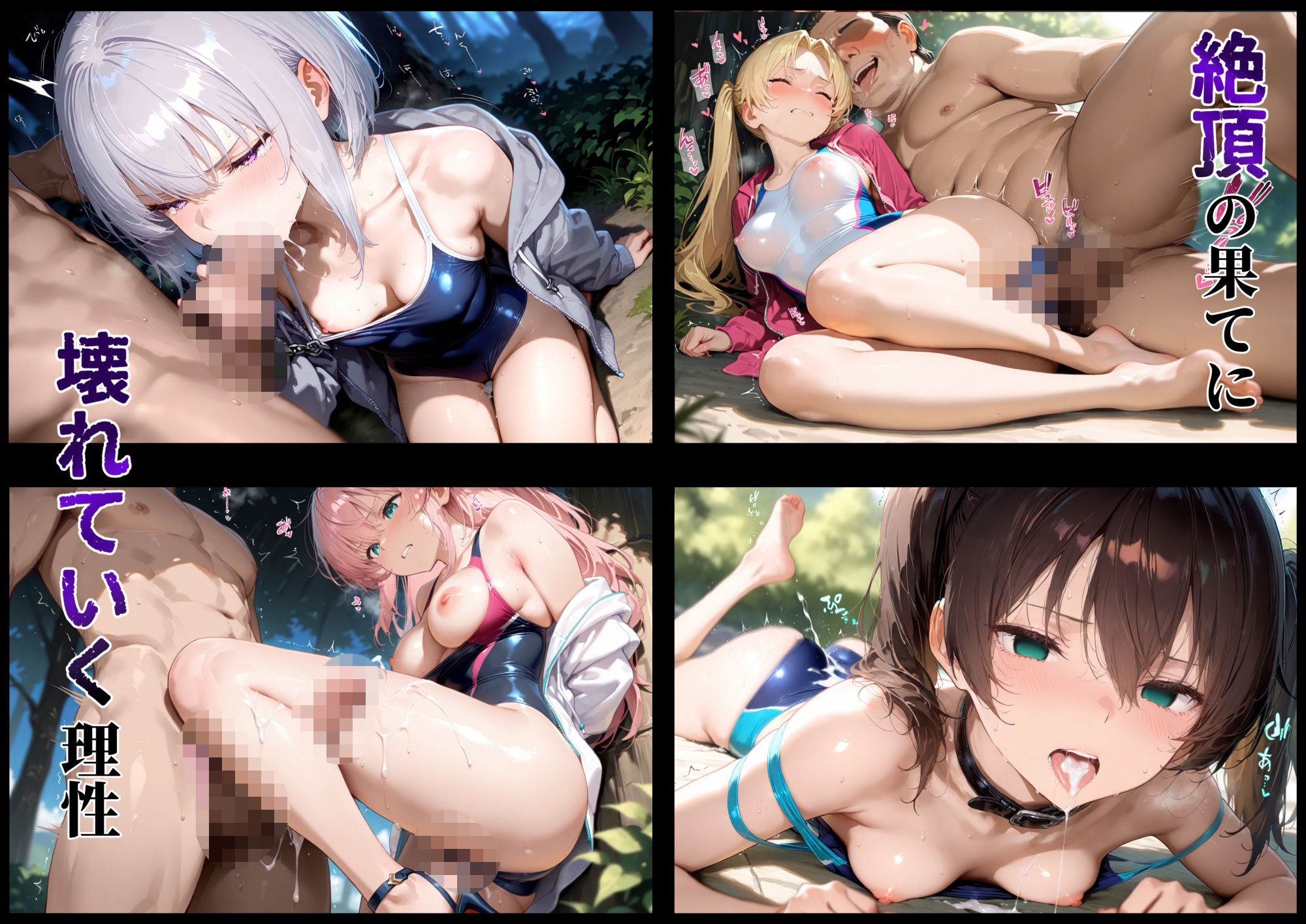 その女たち、性玩具に堕とされて 競泳水着の女編 画像9