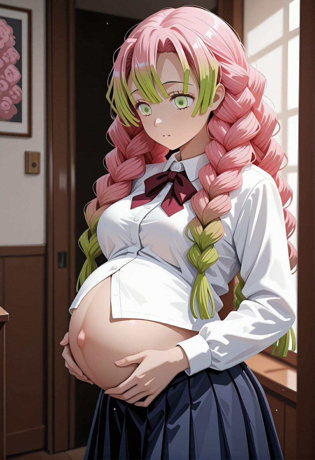 透視眼鏡に恋の呼吸を晒され、抑えきれぬ興奮で孕み堕ちる図書館完全凌●録 画像8