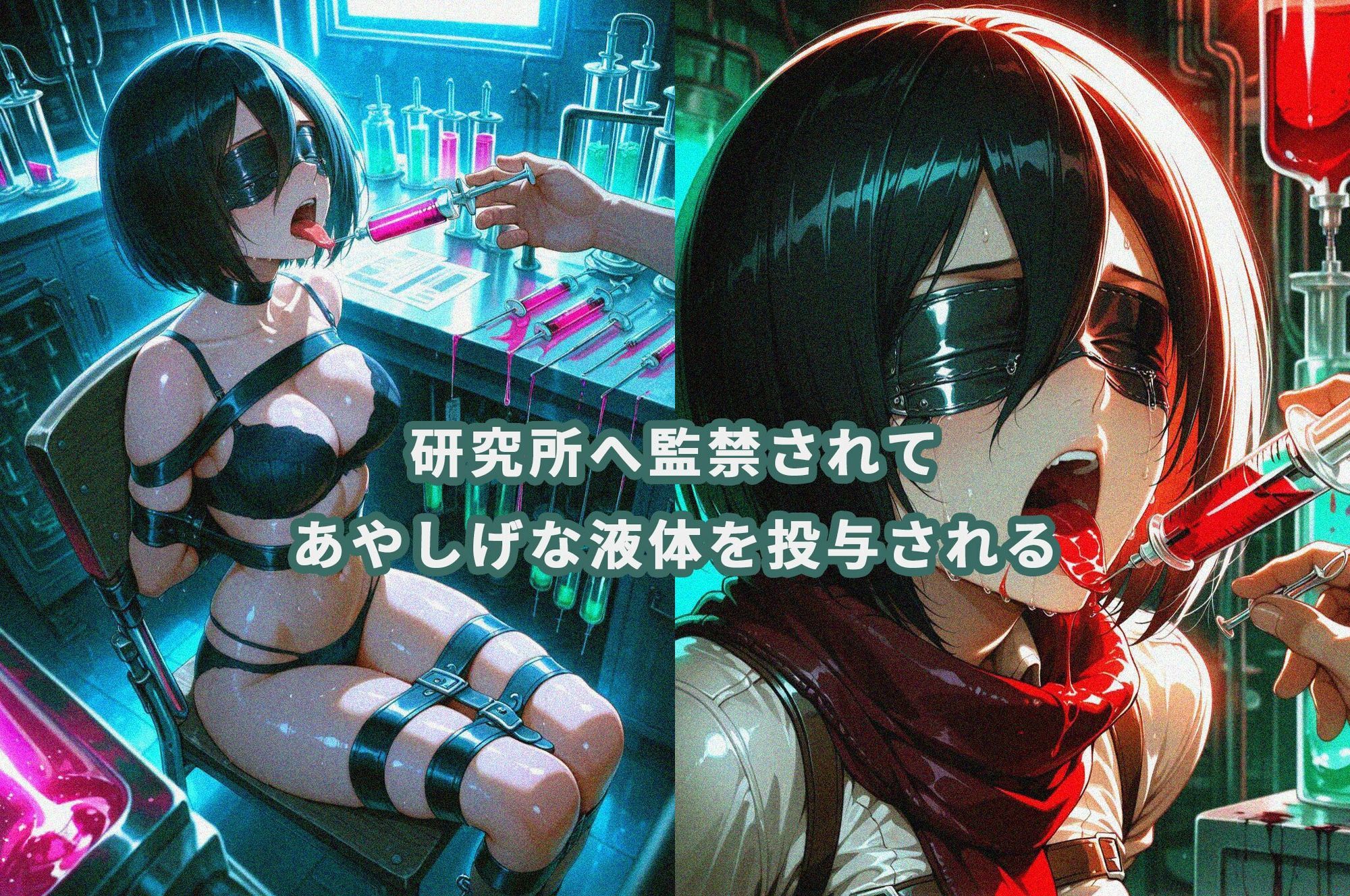ミカ〇が研究所で人体改造される（ふたなり・妊娠） 画像2