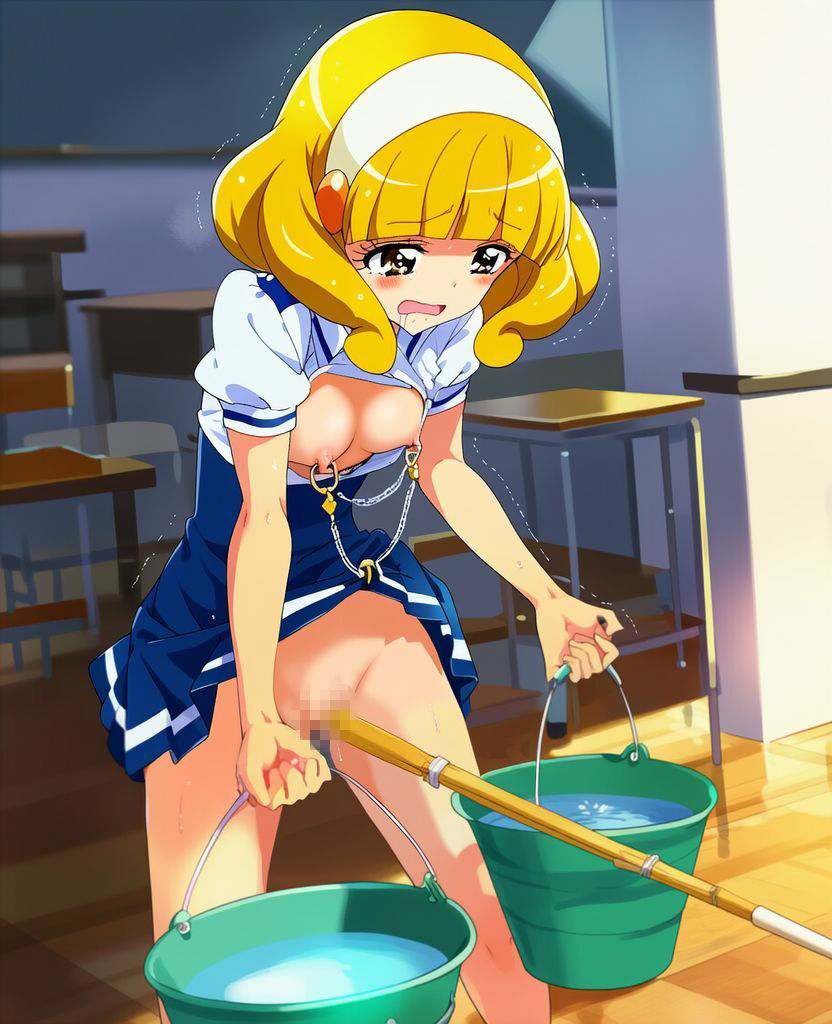 キュ〇・ピ〇ス（黄〇や〇い） 緊縛・拘束・小人化CG集_3