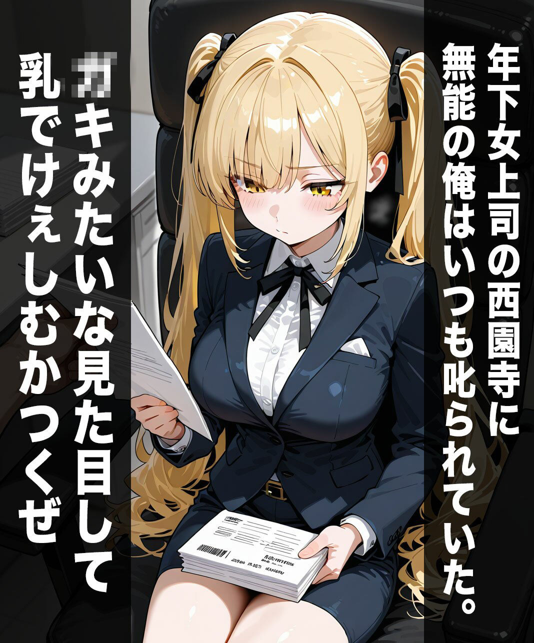 生意気女上司に性指導された話。 画像1