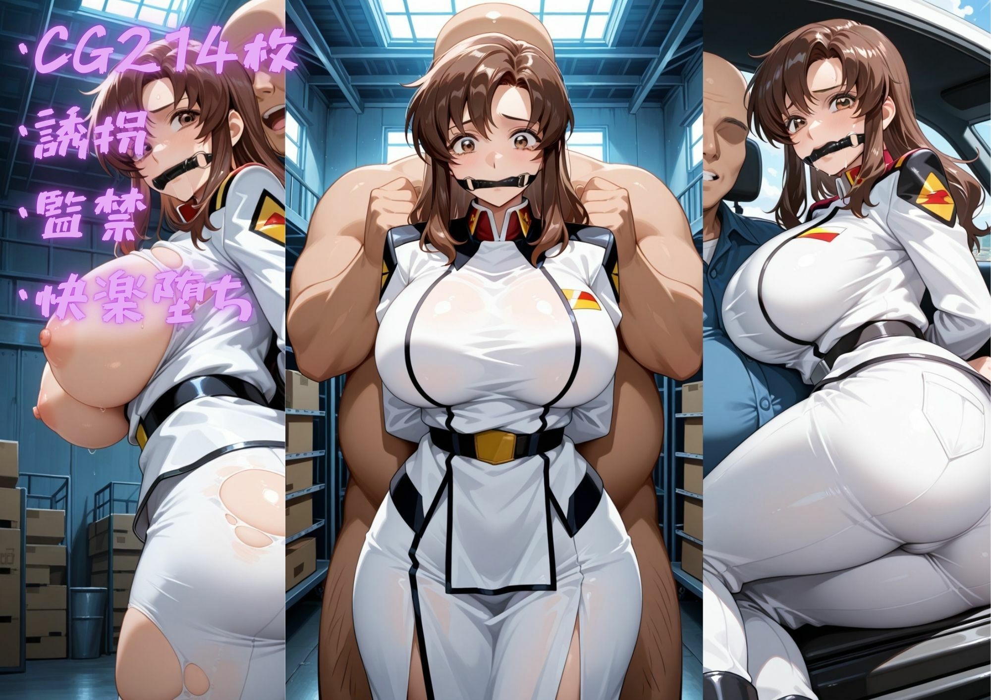 ガ〇ダムヒロインCG集シリーズ  マ〇ュー編 画像2