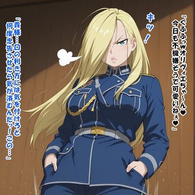 少将の躾け方（オ○ヴィエ・ミラ・アーム○トロング/鋼の錬○術師）