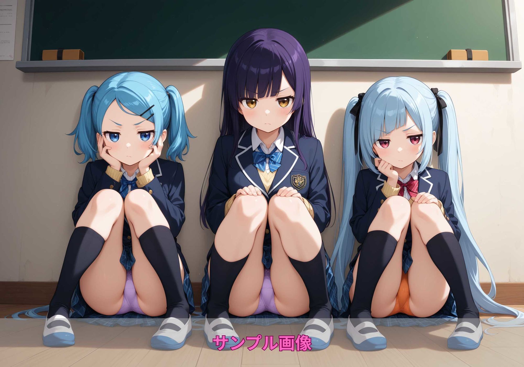 しゃがみパンツガールズ 画像5