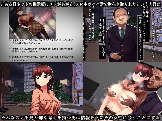 パパ活JDキメセク調教‐陸奥千春の場合‐ 画像1