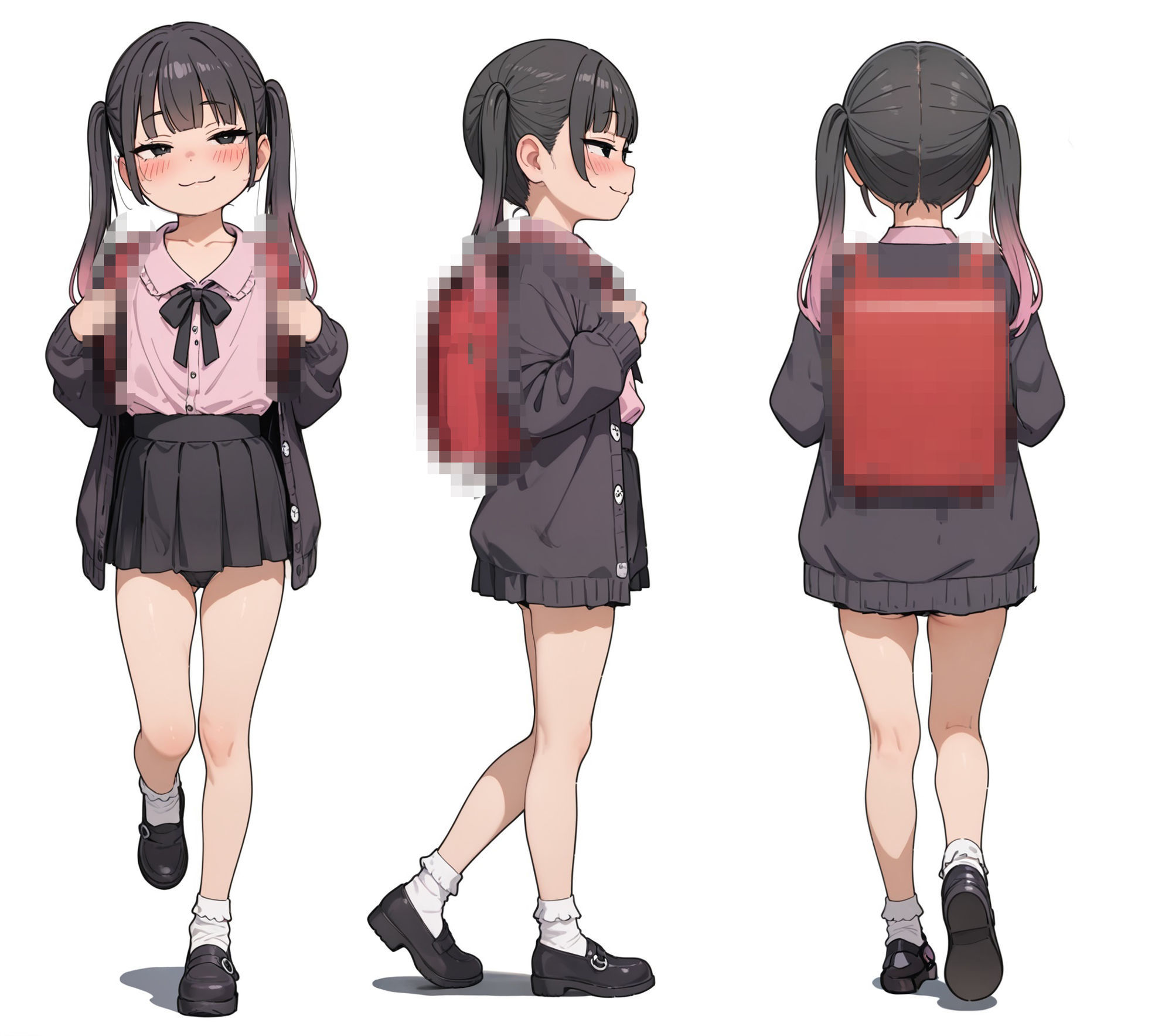 地雷系のラ◯ドセル女の子は年上彼氏とエッチ！？ サンプル画像 2