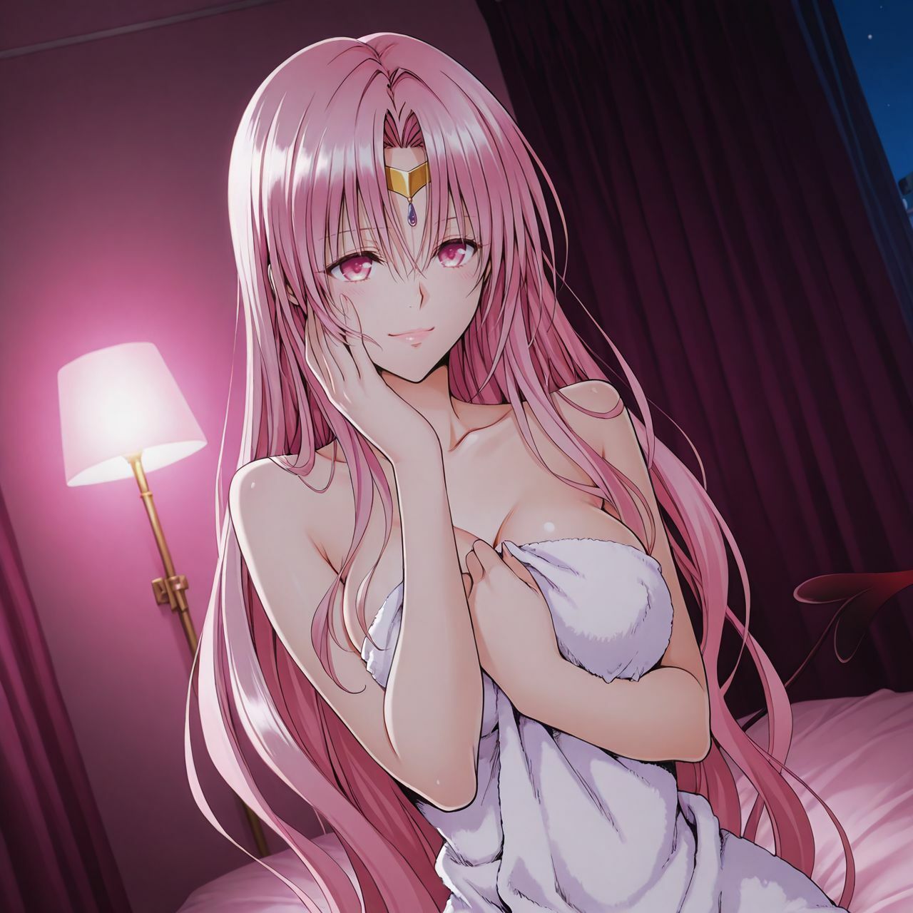 誰にも言えないホテルの密会。宇宙で最も美しい王妃の絶頂セックス 画像1