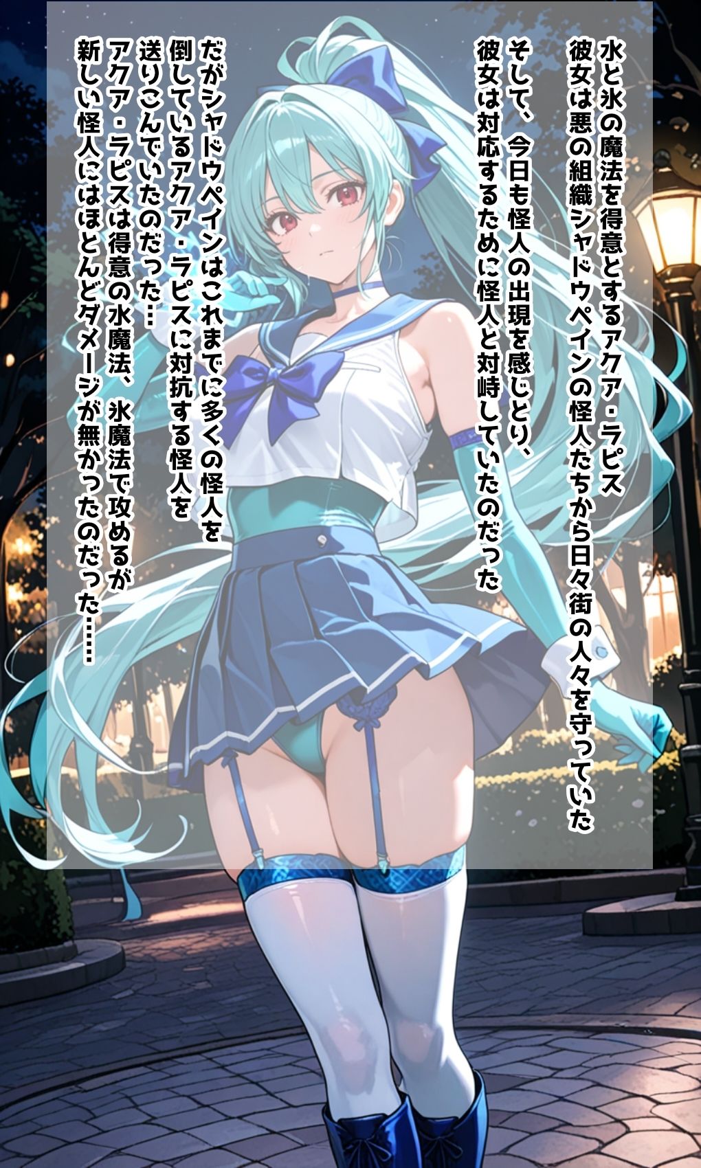 蒼き守護者アクア・ラピス  淫欲に堕ちゆく身体 サンプル1