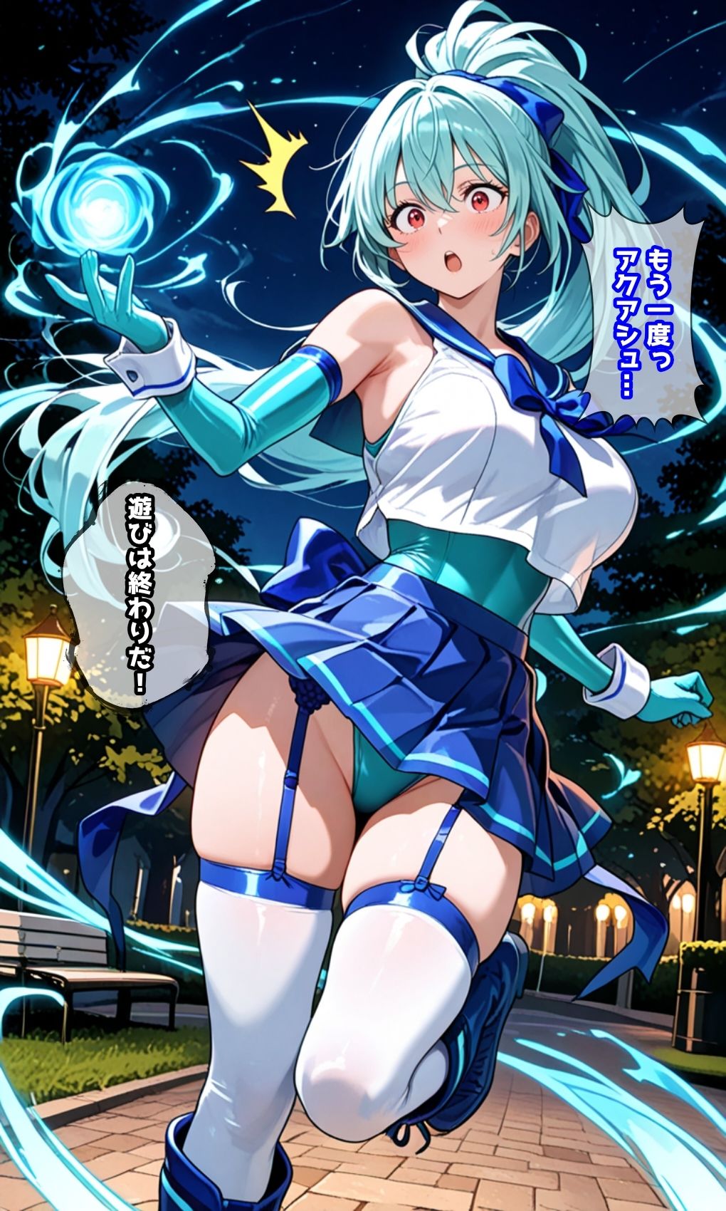 蒼き守護者アクア・ラピス  淫欲に堕ちゆく身体 サンプル4