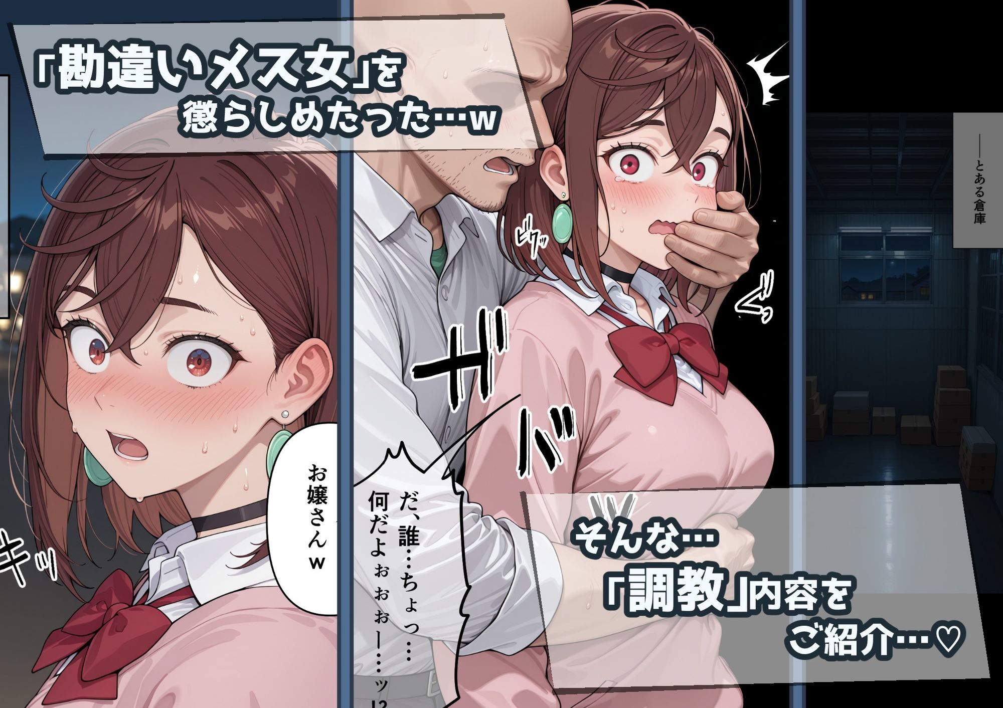 冴えないおじをザマァwしたら 拉致られてメス奴○にされました【ダンダダン】綾瀬もも エロ画像3