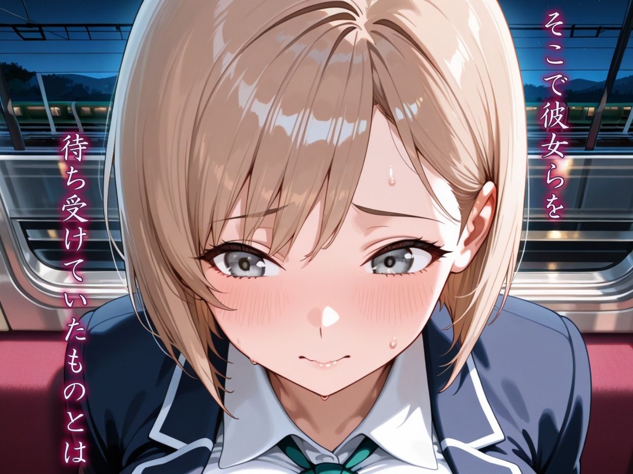 通学電車緊縛レ〇プ〜性奴●へと堕ちていく女子校生たちの性活記録〜【500枚】 画像2