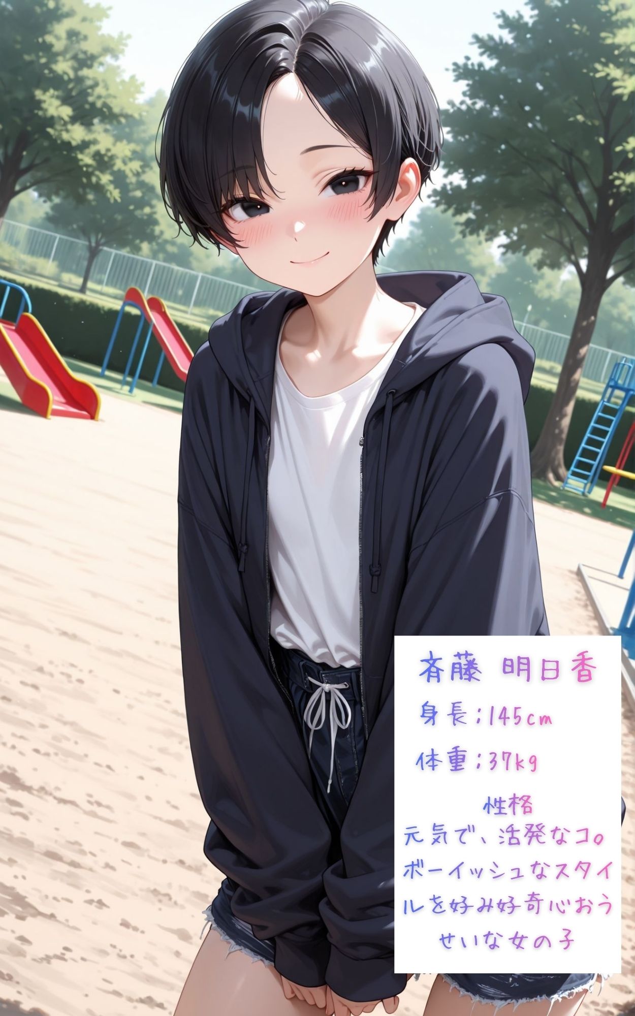 つるぺた少女種付けプレスができる共有の肉便器穴公園 〜斉藤明日香編〜2