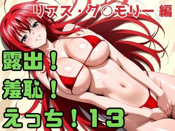 露出！羞恥！えっち！二次創作イラスト集13［リアス・グ○モリー］