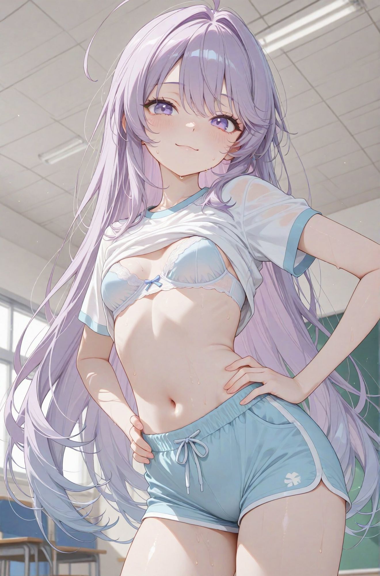 萌え下着!女体観察3〜ブラジャーは脱がさないで!〜下着、制服特化 画像3