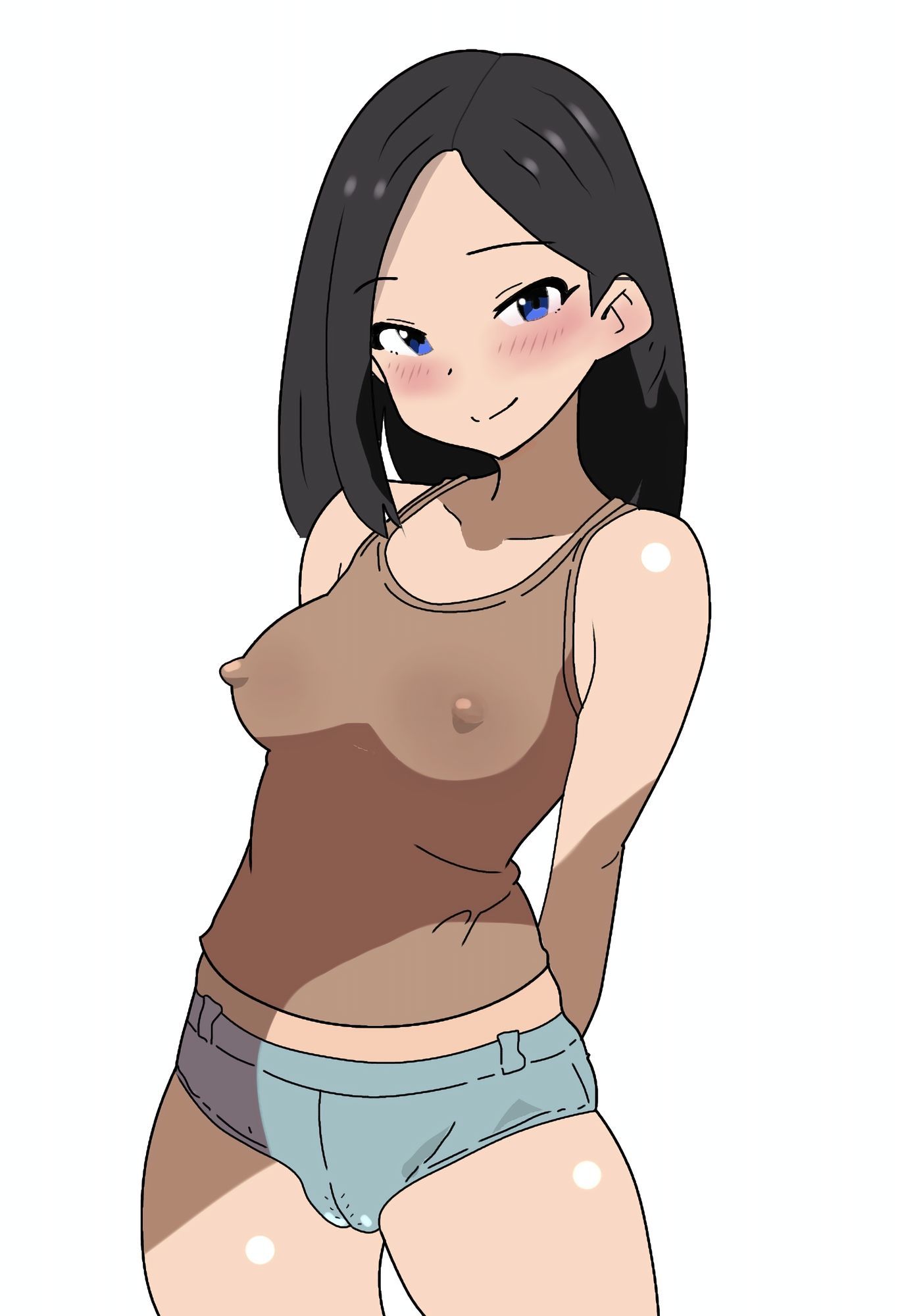 真夏になると平気で家の中で全裸になり、アイスを食べながらアニメを見ている妹の話。 画像5