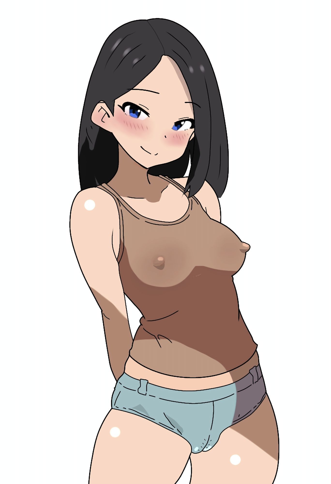 真夏になると平気で家の中で全裸になり、アイスを食べながらアニメを見ている妹の話。 画像6