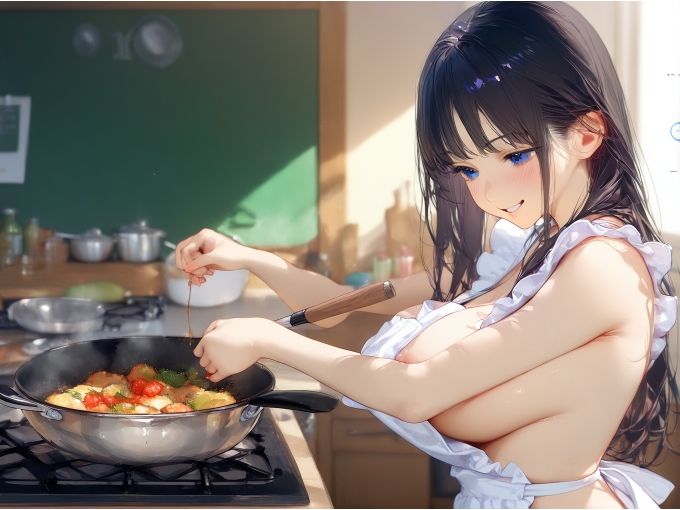 朝の通勤中にみた巨乳女子校生の学校に潜入してエッチしてみた 画像6