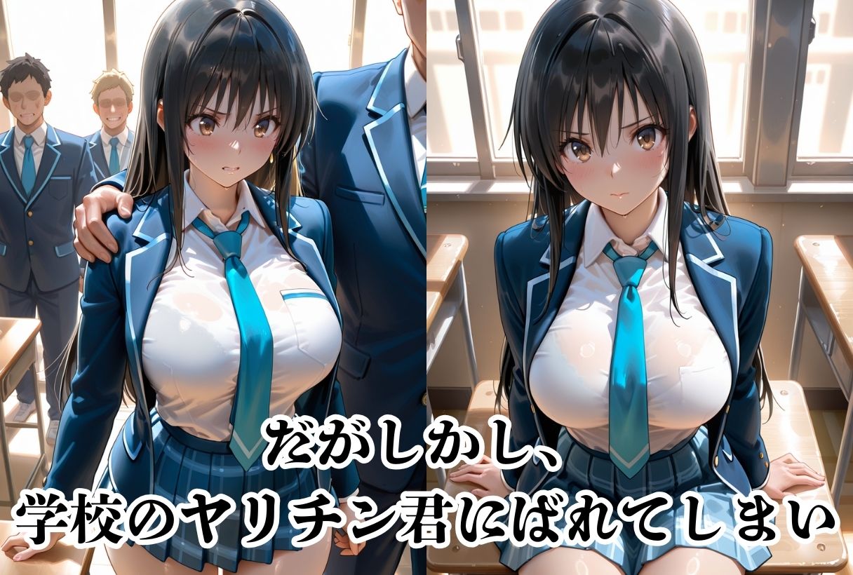 【無料エロ漫画】d_734659 寝取らた風紀委員(エロ本舗)