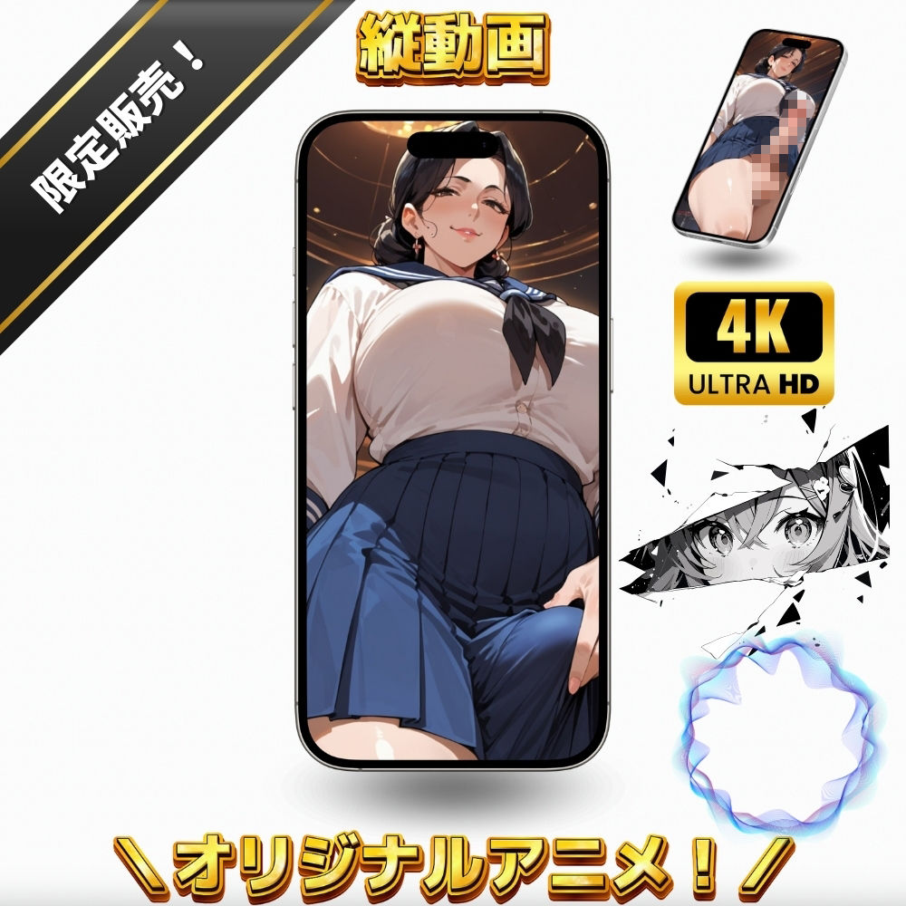 ふたなり熟女セーラー服クラブで寝取られた話〜女性視点〜【4Kエロアニメ＋フルカラーエロ漫画＋イラスト作品集・詰め込み豪華パック】 画像8