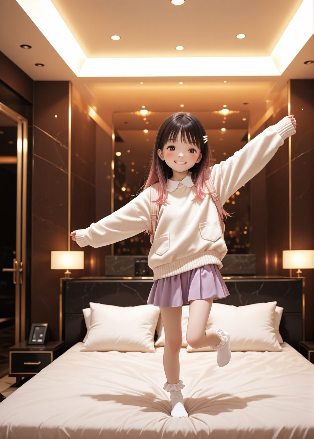 神待ち家出少女に気に入られて一晩中ラブホテルでイチャラブセックスしました。 エロ漫画4