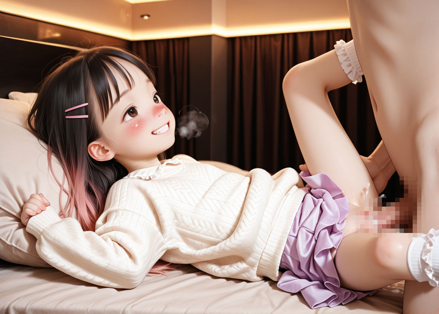 神待ち家出少女に気に入られて一晩中ラブホテルでイチャラブセックスしました。 エロ漫画7