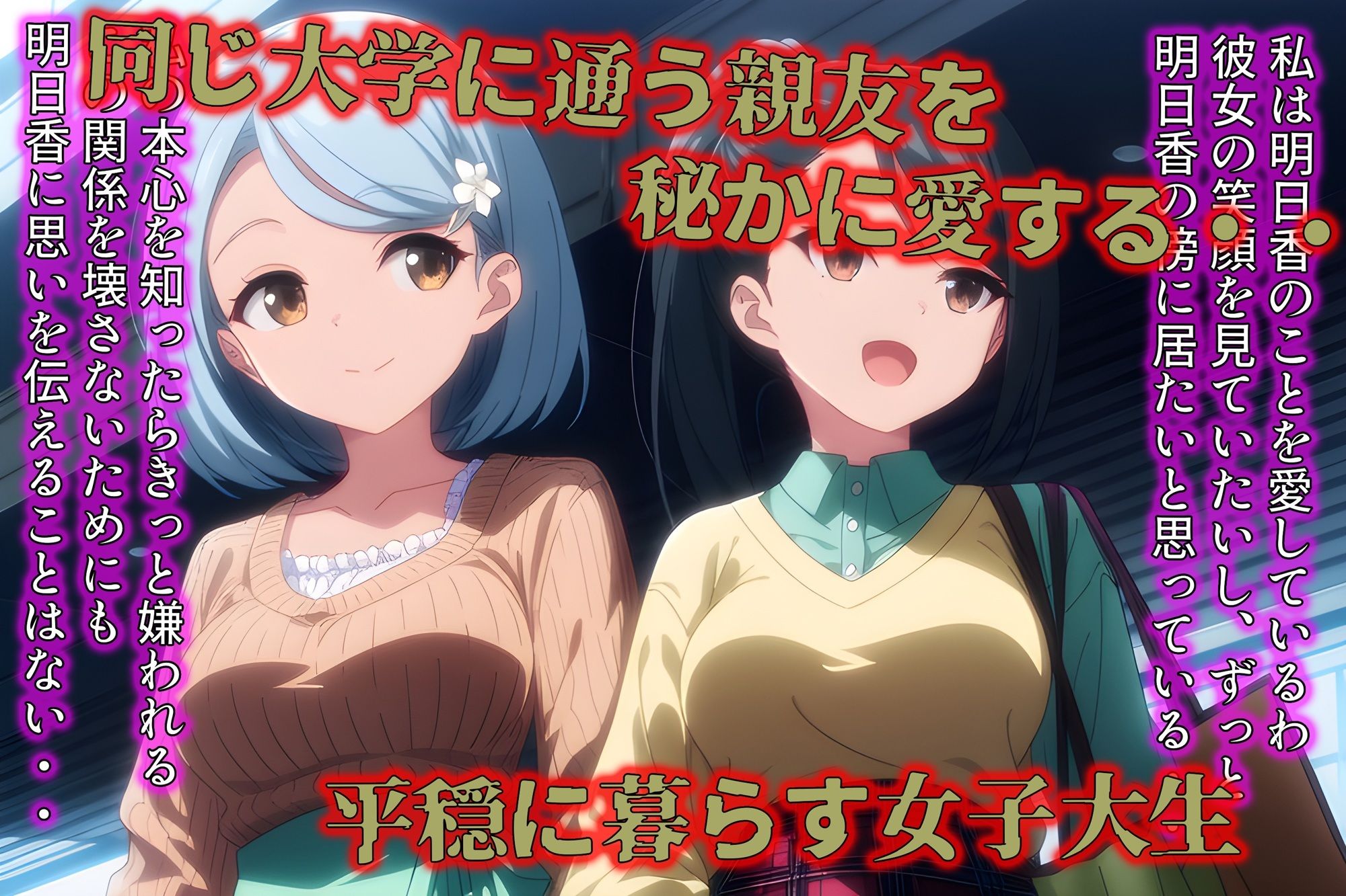 ふたなり搾精地獄 --国家のために人柱となる百合カップル-- 画像1