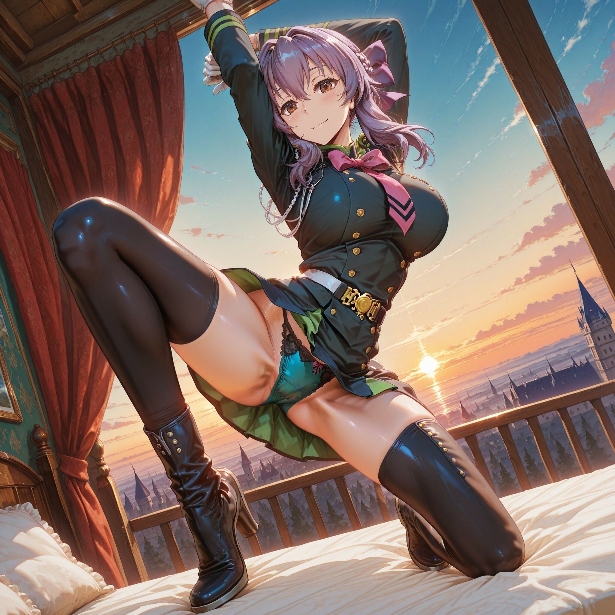 【衣装多種】小悪魔的でちょっと年上のお姉さん柊シ〇アの綺麗なお顔をアヘアへにしてエロエロにしたい_SEXその他編 画像1