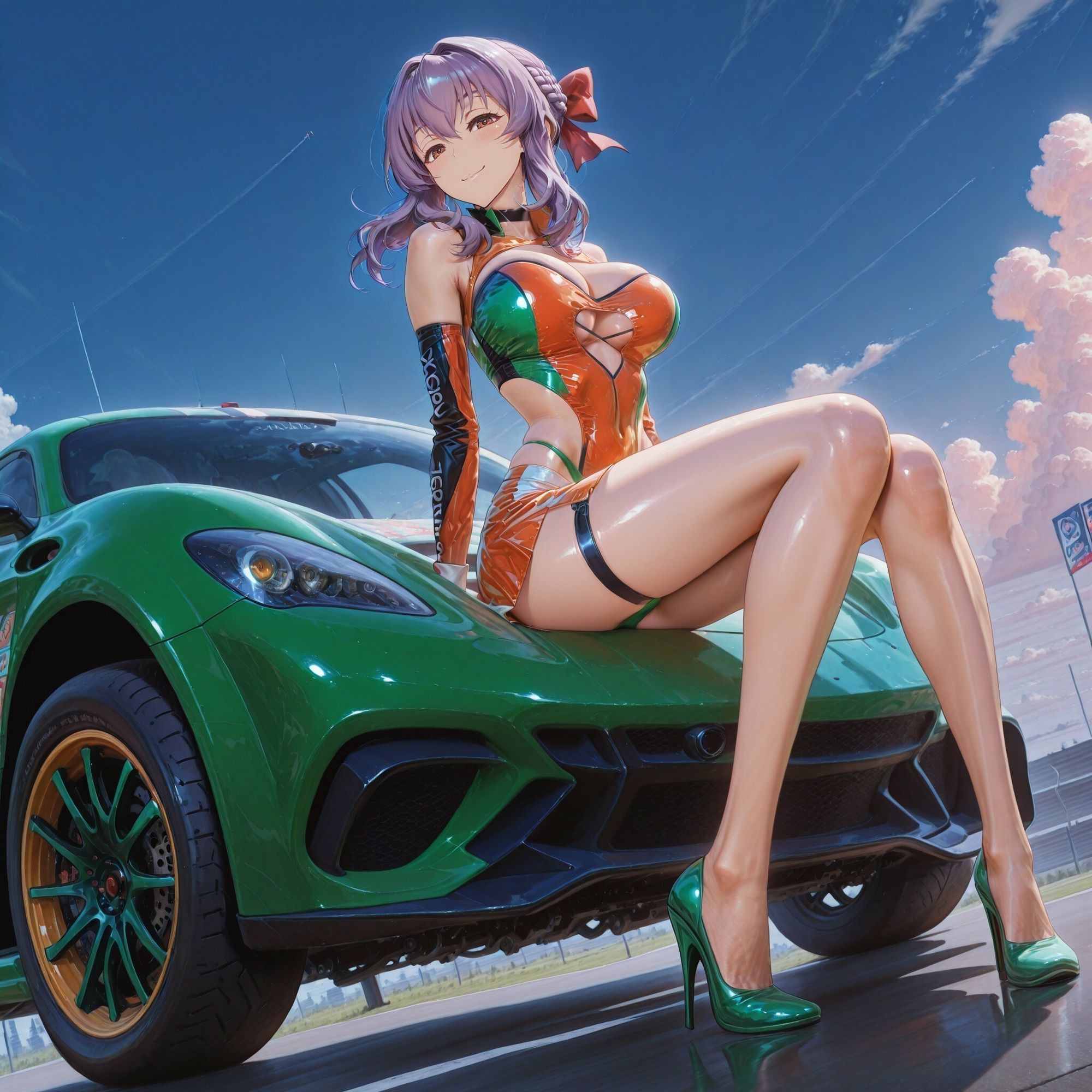 【衣装多種】小悪魔的でちょっと年上のお姉さん柊シ〇アの綺麗なお顔をアヘアへにしてエロエロにしたい_SEXその他編 画像5