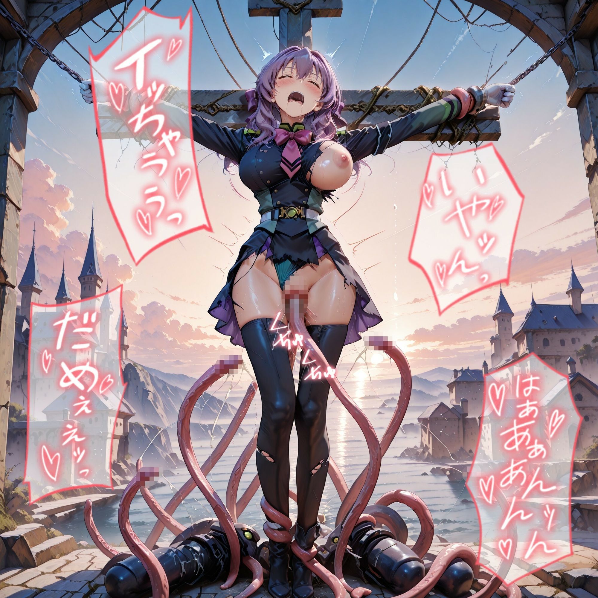 【衣装多種】小悪魔的でちょっと年上のお姉さん柊シ〇アの綺麗なお顔をアヘアへにしてエロエロにしたい_SEXその他編 画像10