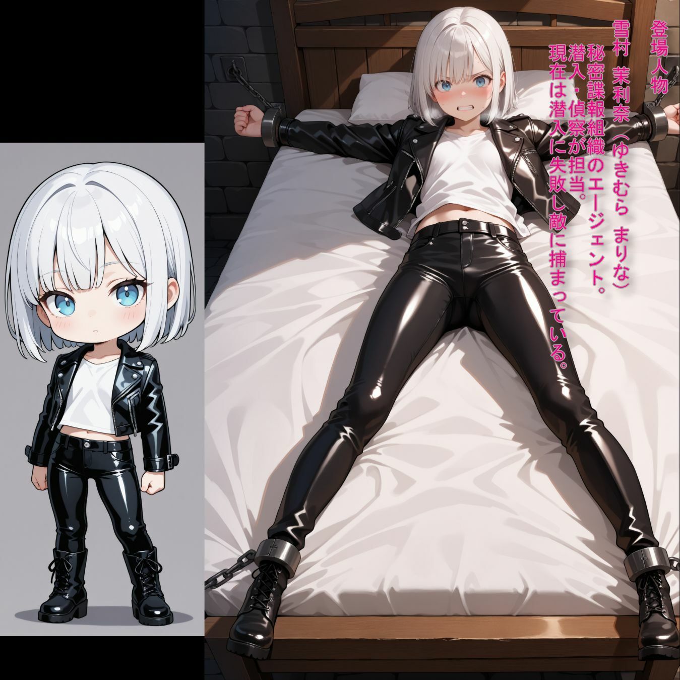 まりなの屈辱Vol.03〜首枷編〜 画像1