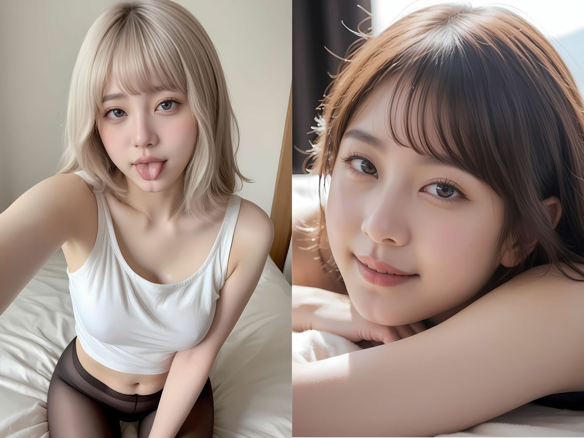 清楚に見えて、実はヤバい。― 小悪魔ヒロインの誘惑AIリアルCG集 画像9