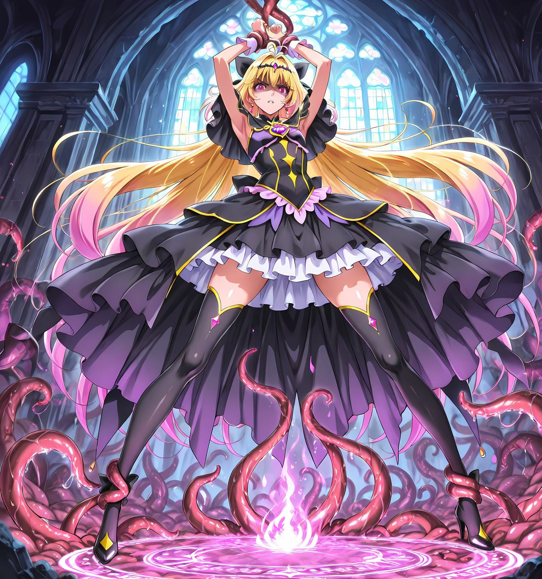 変身ヒロイン洗脳丸呑み悪堕ち〜淫魔転生〜 画像3