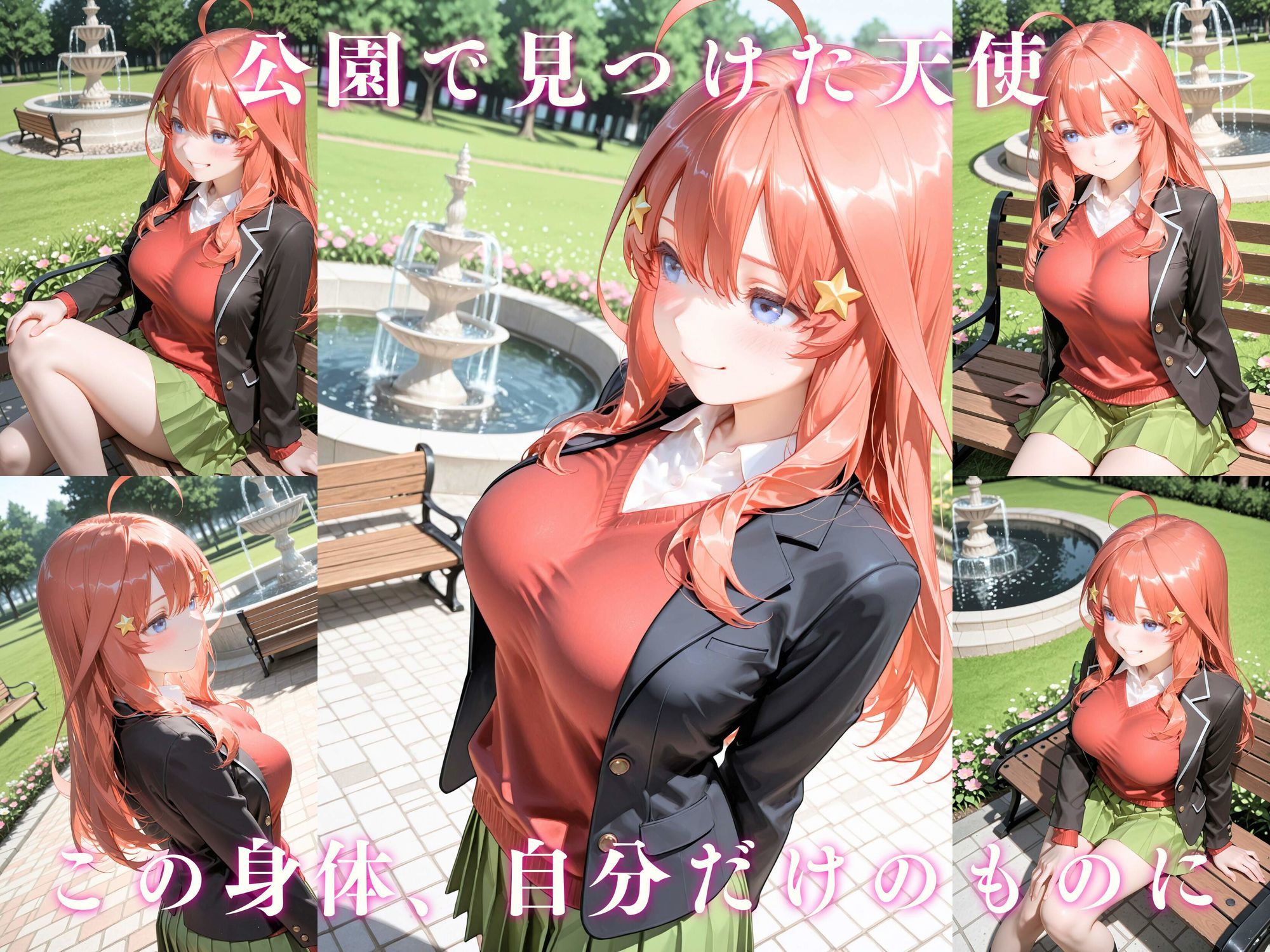 【エロ漫画】【4K動画付き】中〇五月 催●支配:公園で見かけたカワイイあの子を犯したいー 4K高画質 五等分の〇嫁1