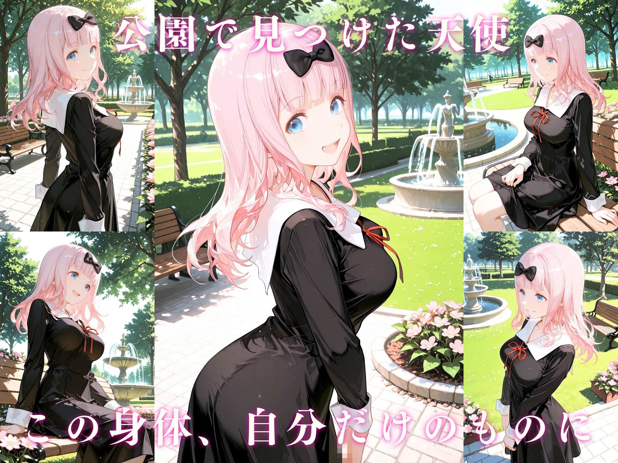 【4K動画・大増量！！】藤原○花 催●支配公園で見かけたカワイイあの子を犯したいー 4K高画質 かぐや様は〇らせたい 画像1