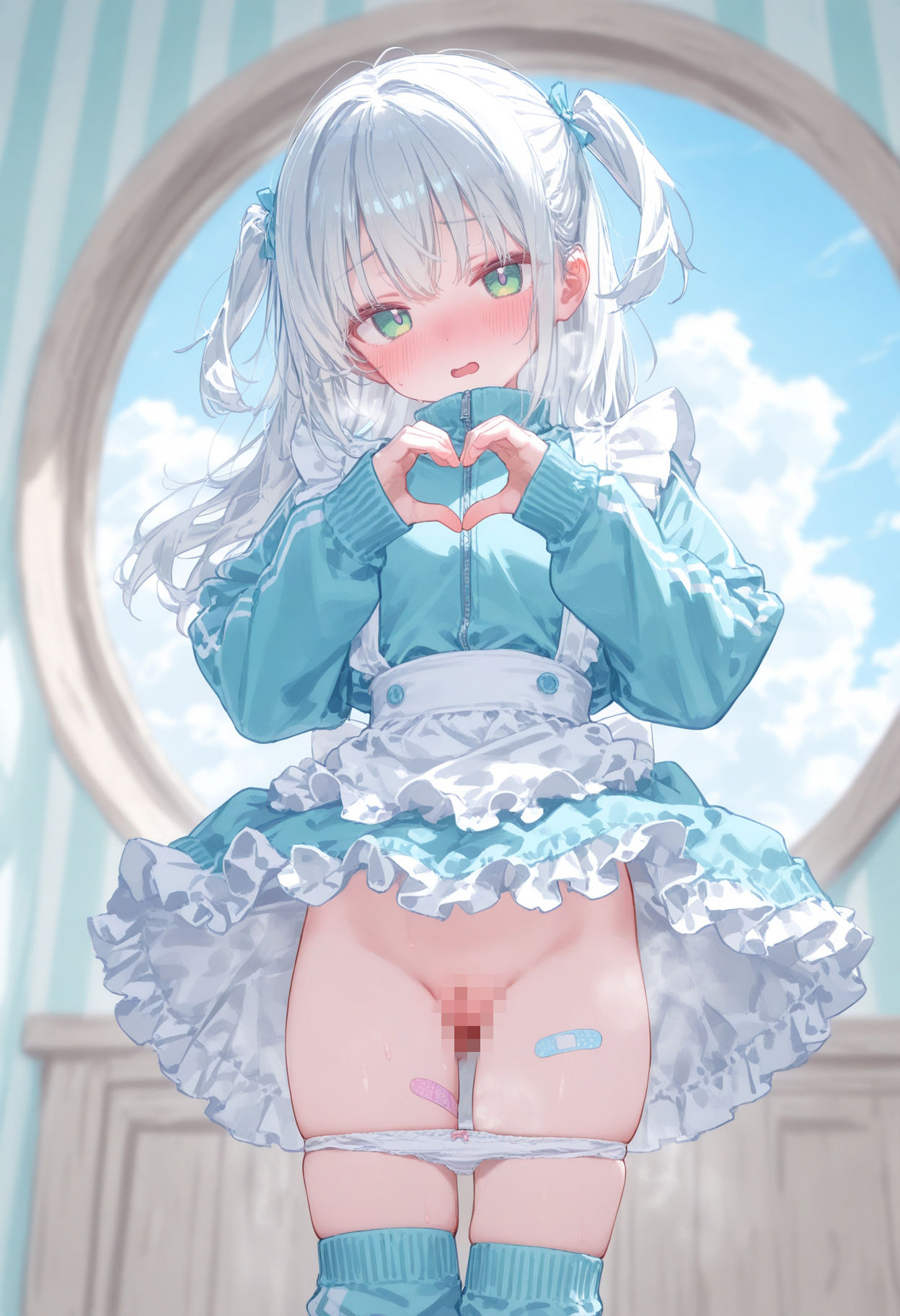 ジャージなメイドのぷにっとゆうわく エロ漫画2