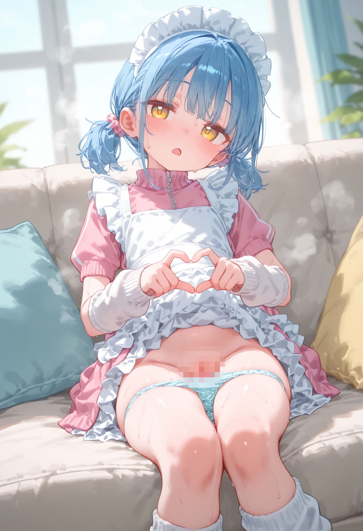 ジャージなメイドのぷにっとゆうわく エロ漫画3