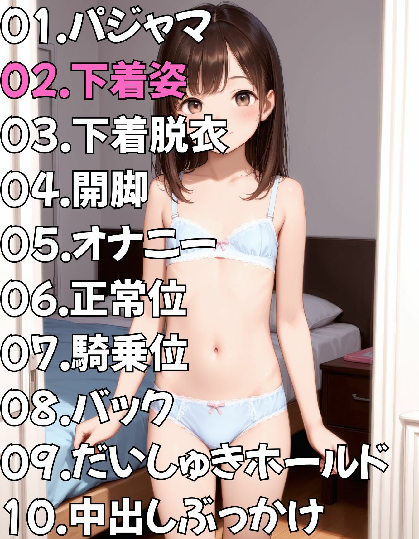 貧乳ちっぱい年の離れた妹の性欲がすごくて体が持たない エロ漫画3