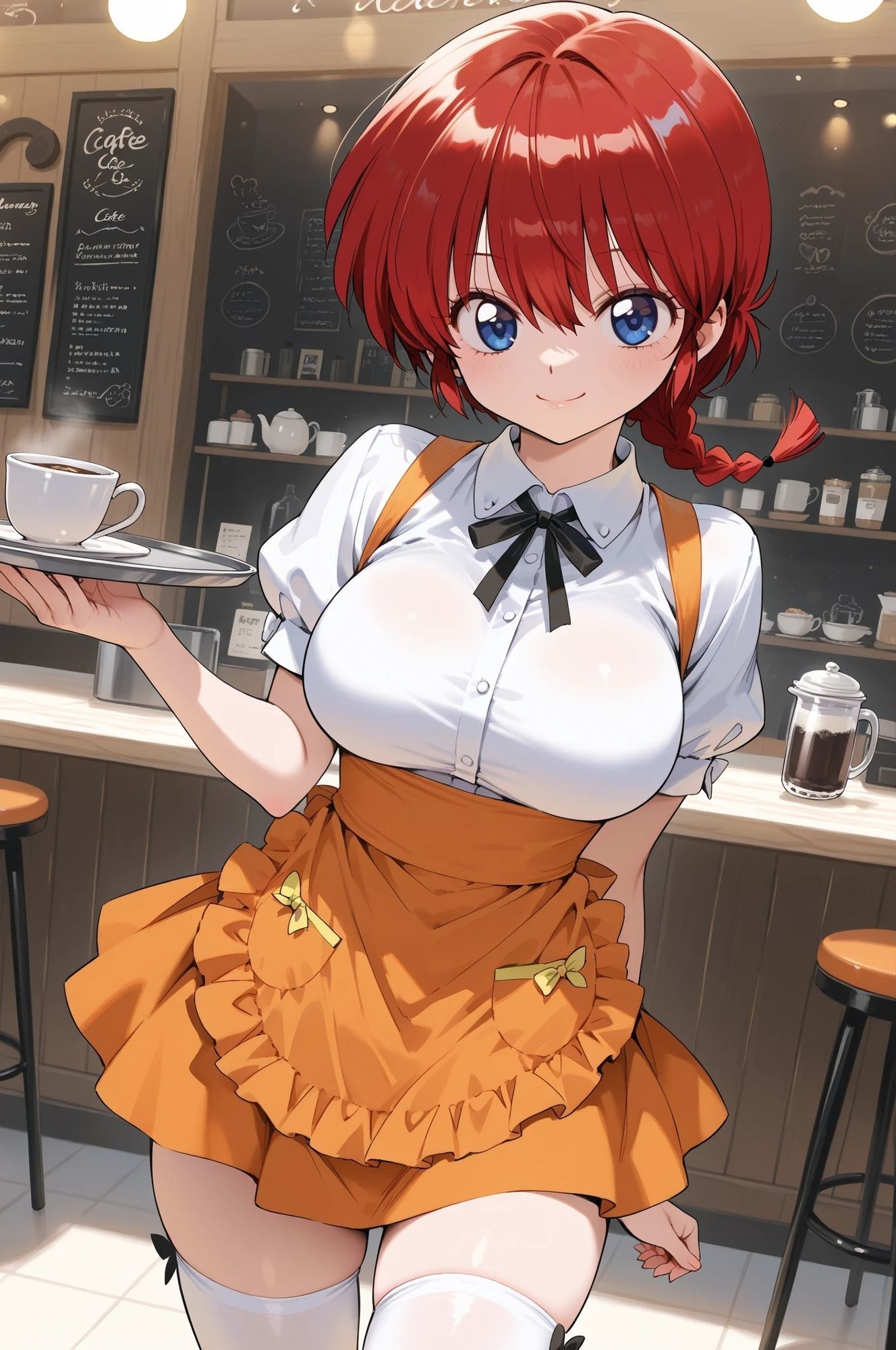 とあるカフェの新人研修記録（らんま 23才）〜格闘技経験者らしいけど速攻メス堕ちしました〜 画像1