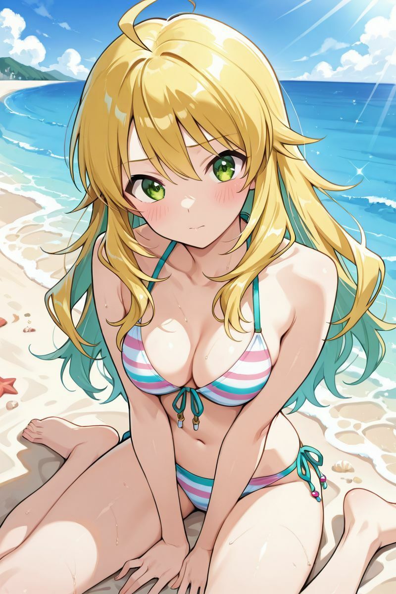 アイドル○スター  水着に着替えたら 画像2