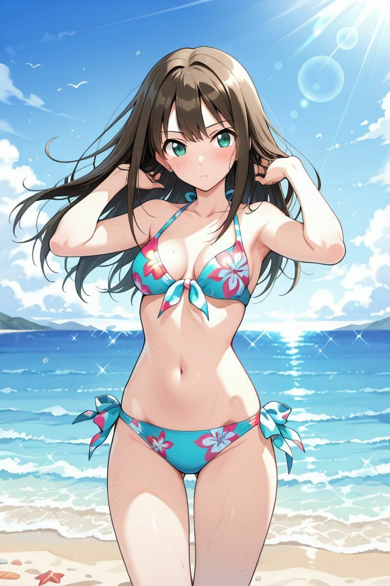 アイドル○スター  水着に着替えたら 画像4