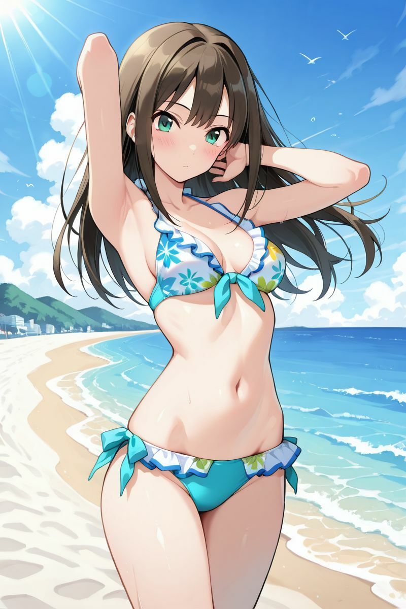 アイドル○スター  水着に着替えたら 画像6