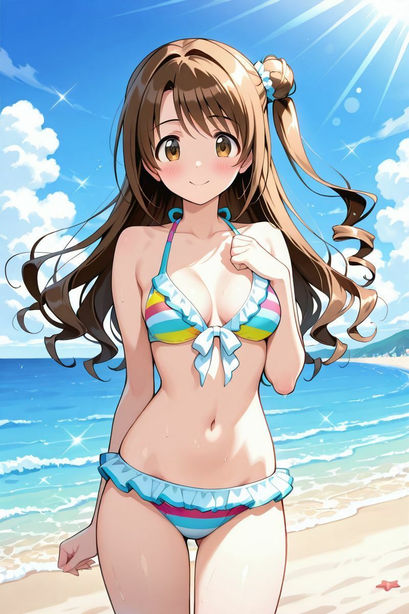 アイドル○スター  水着に着替えたら 画像8