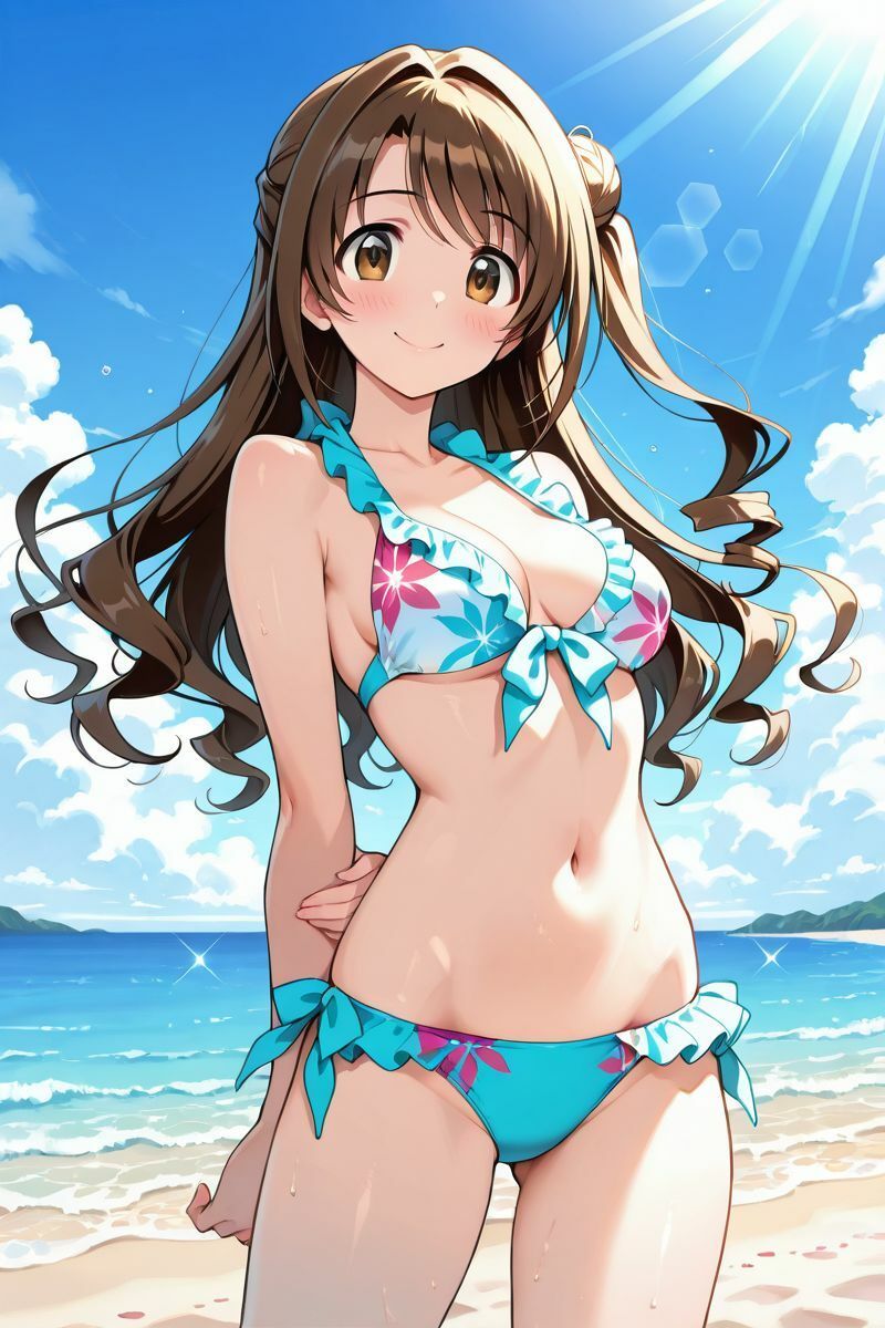 アイドル○スター  水着に着替えたら 画像9