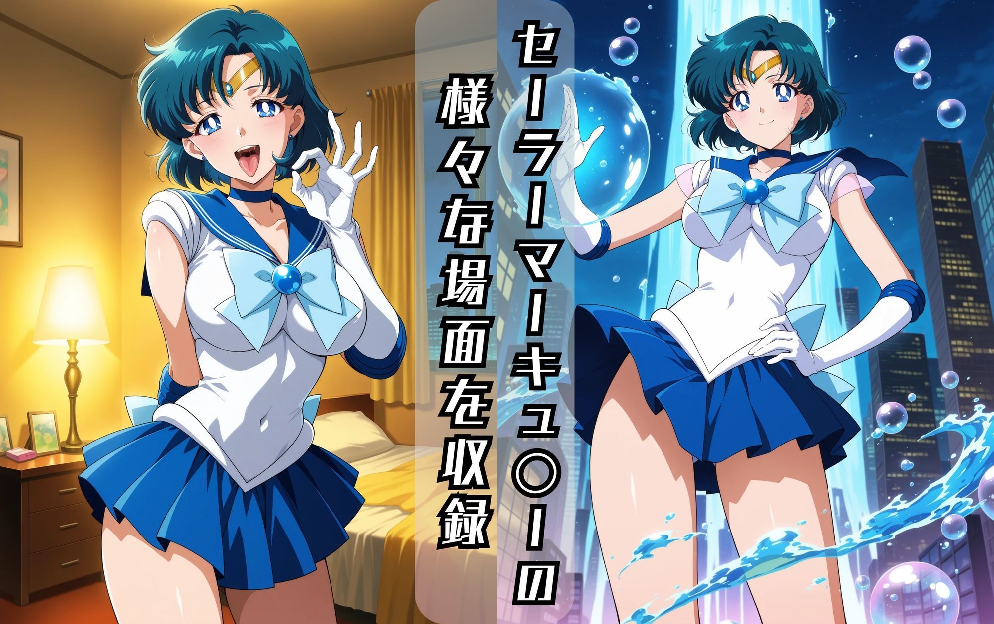 セーラーマーキュ〇ーのエッチな日々_0