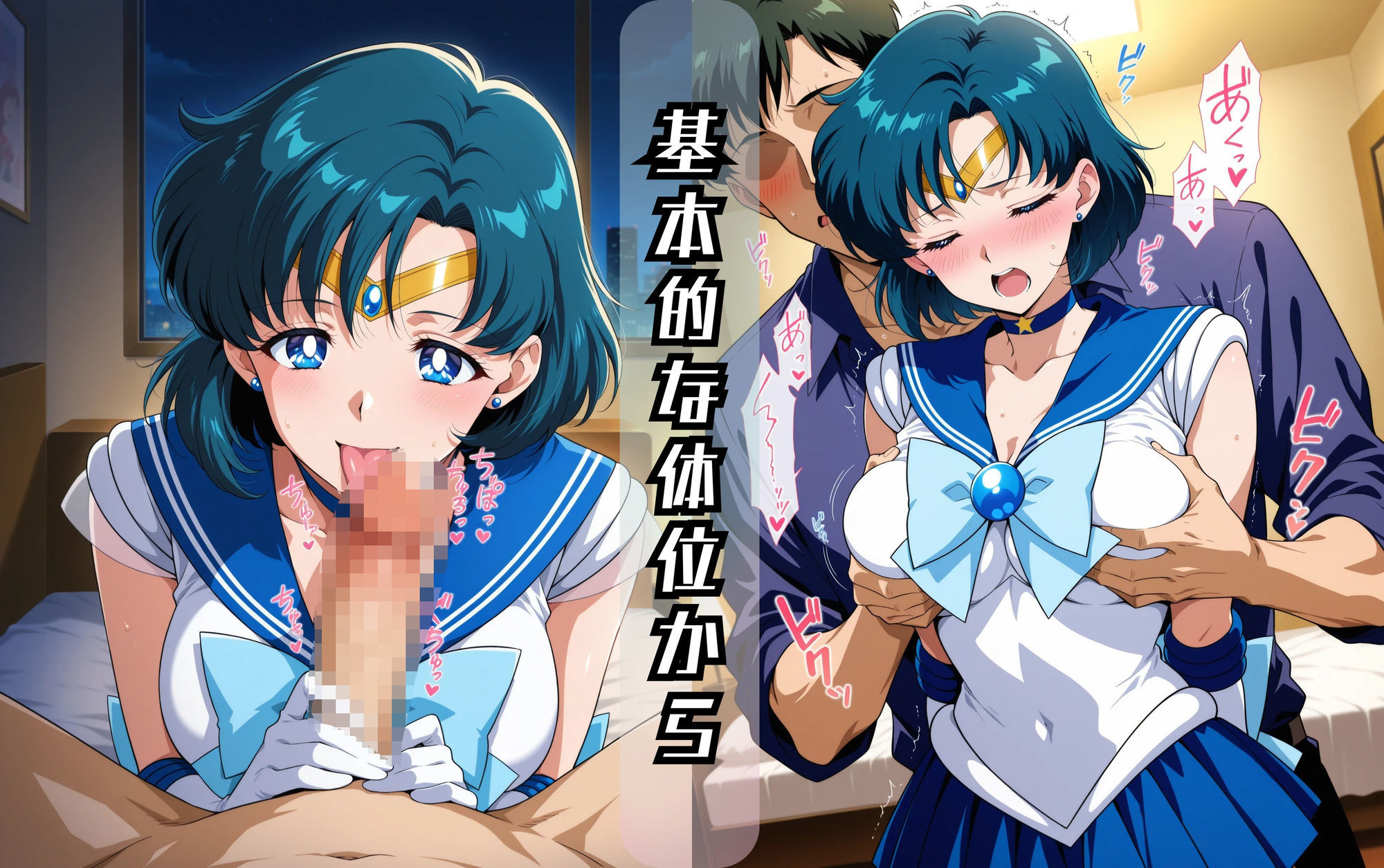 セーラーマーキュ〇ーのエッチな日々_1