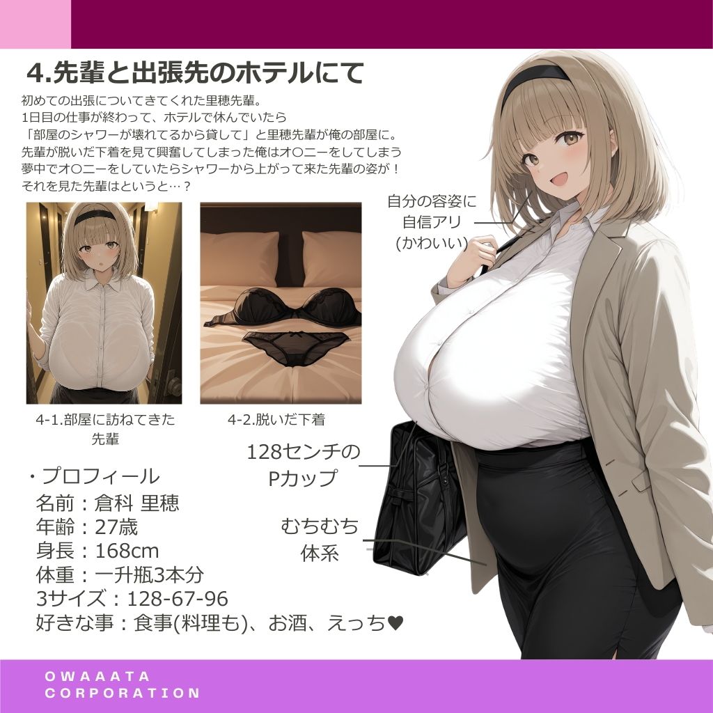 元・童貞の俺は爆乳先輩の下着でコッソリ抜いてしまう。 画像5