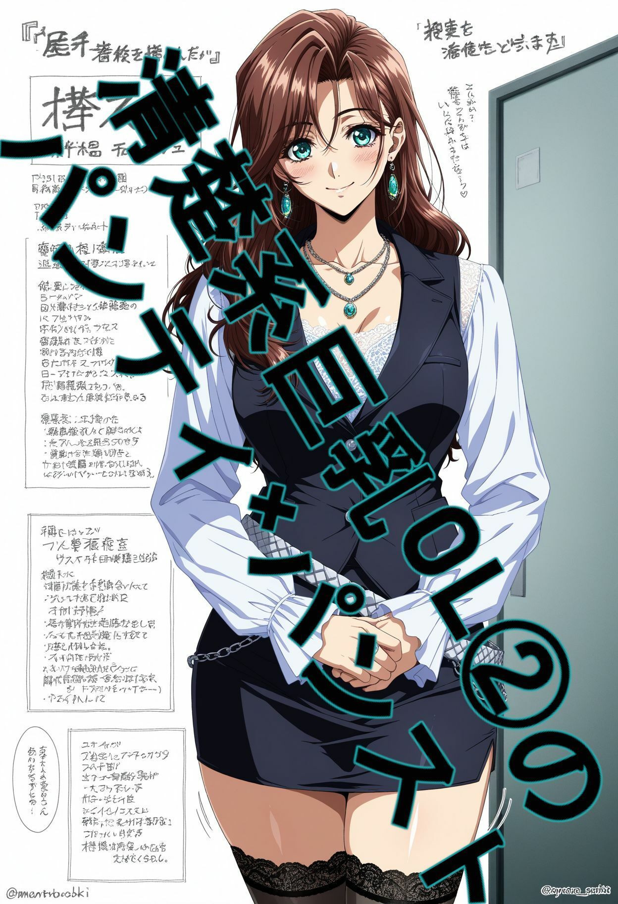 清楚系巨乳OL 2のパンティ×パンスト。エッチ付き。 画像3