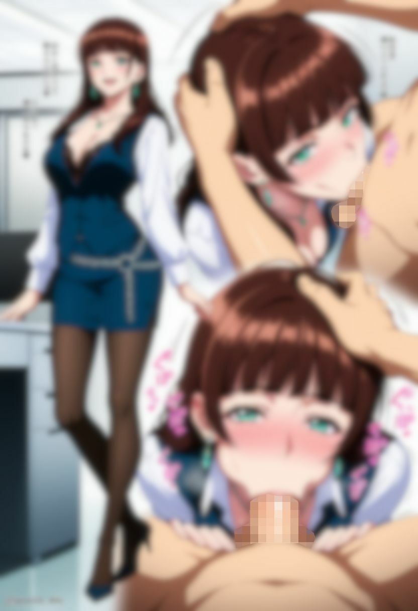 清楚系巨乳OL 2のパンティ×パンスト。エッチ付き。 画像8