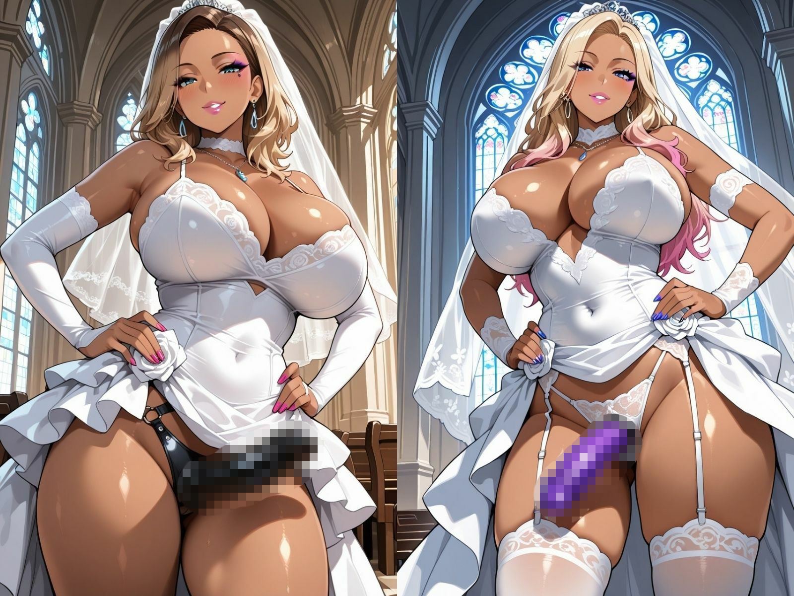 ペニバンメスイキ倶楽部〜花嫁ギャル編〜 画像1