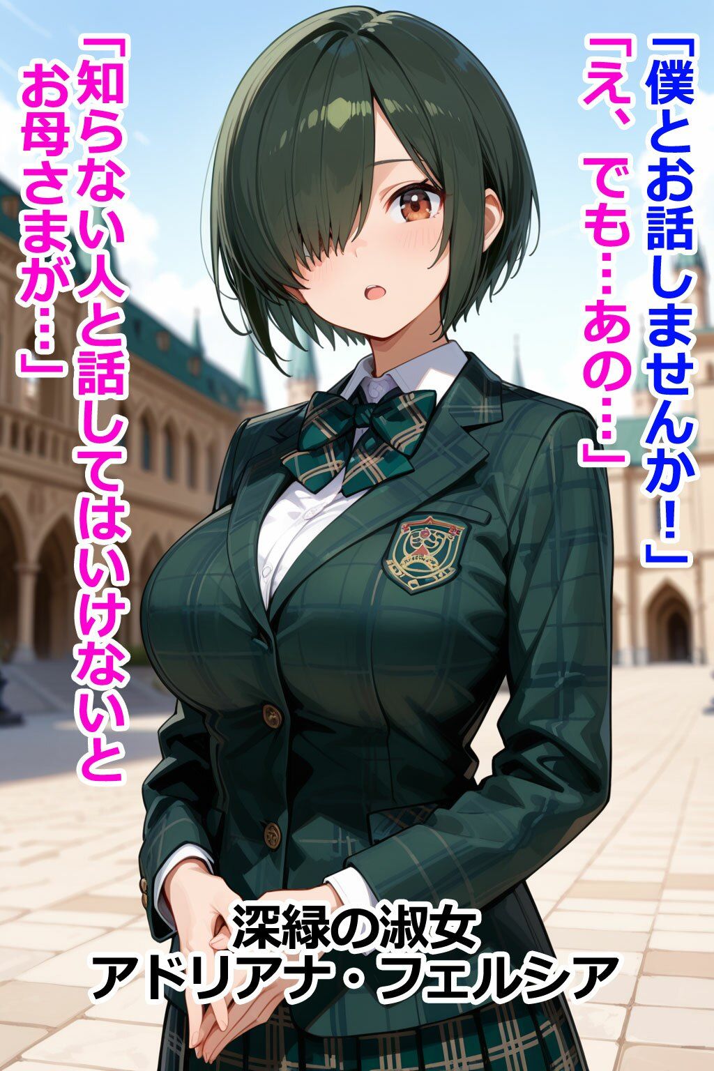 巨乳お嬢様はその男と会話してはいけない 即堕ち2コマ 画像6